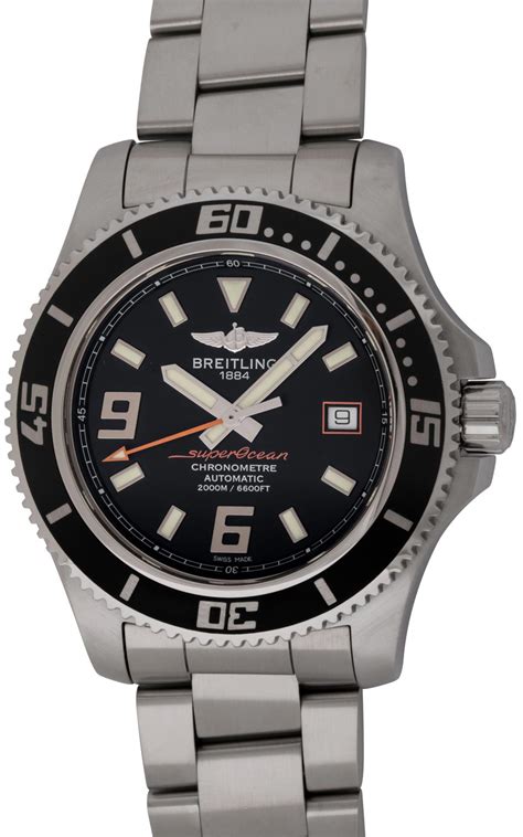 breitling a17391 review|breitling superocean 44 rubber strap.